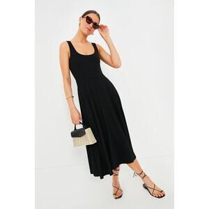 POMANDER PLACE Black Leon Dress Size L NWT Retail $128 Tuckernuck